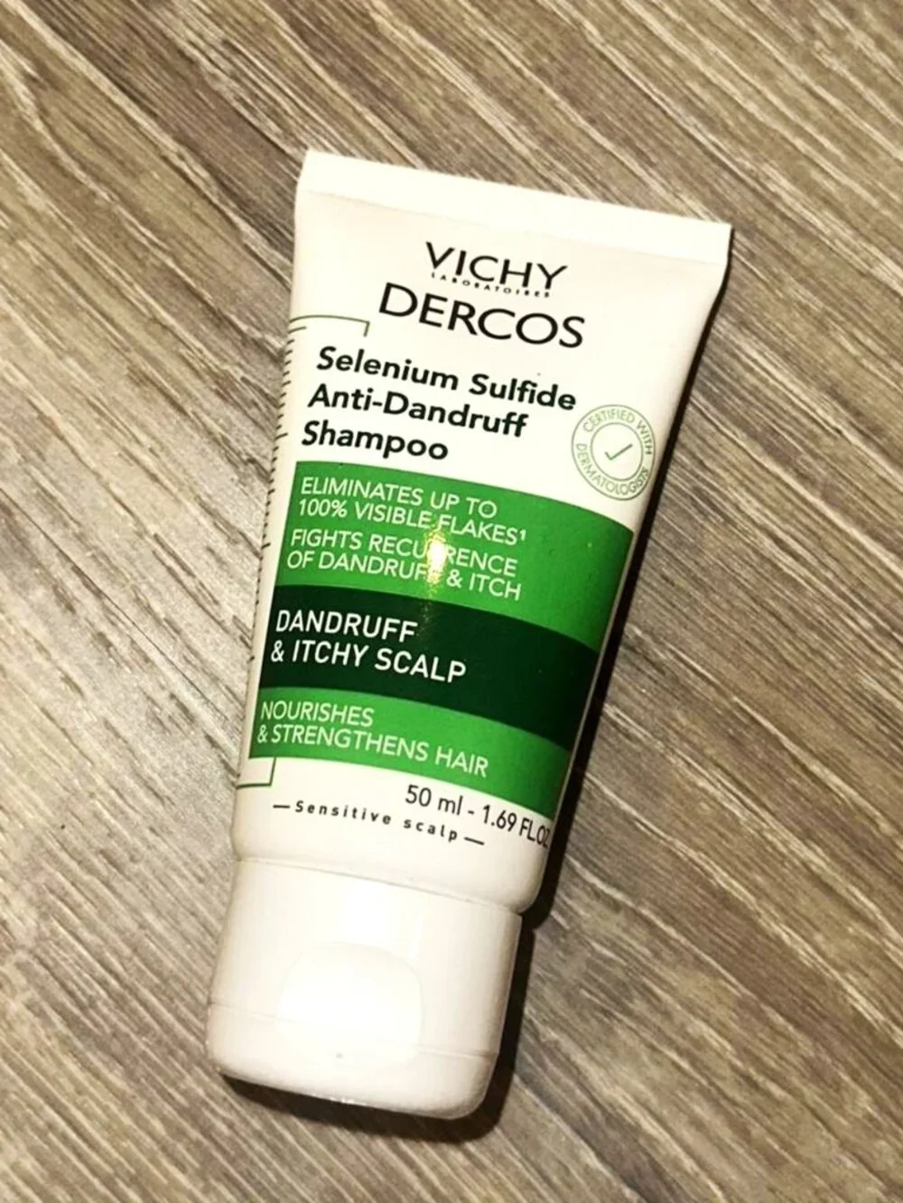 **5/$25** BEAUTY – VICHY DERCOS Anti-Dandruff Shampoo
